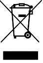 WEEE separate collection symbol