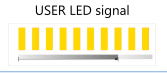USER LED blinking